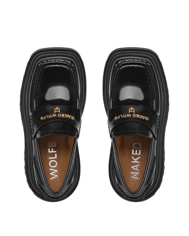 Loafers γυναικεια Naked Wolfe Delusion Box μαυρα | GREECE PEYCD1238